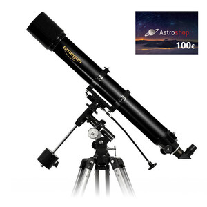 Omegon Telescope AC 90/1000 EQ-2 + voucher at a Value of 100 Euro