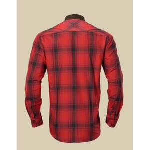 Härkila Driven Hunt Shirt, Red/Black check, size XXL