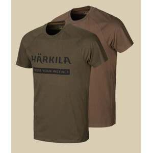 Härkila Logo T-Shirt 2-pack ASDO size M