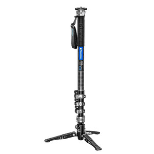Leofoto Carbon Monopod MF-324CL + Pan-Tilt Head VD-04