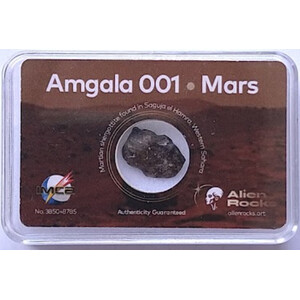 Alien Rocks Amgala 001 Martian Meteorites 0.7 - 0.99 grams