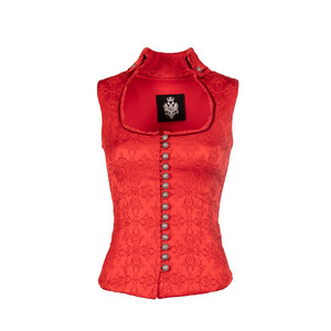 Rettl Josefa-Elise Evening waistcoat, red, size 36
