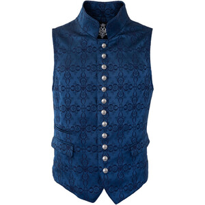 Rettl Kaiser Franz Josef Triscele waistcoat, blue, size 54