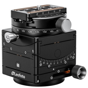 Leofoto Panoramic tripod head G6 with gear