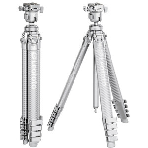 Leofoto Carbon tripod AZ-235C+MBH-30 Azure Full silver
