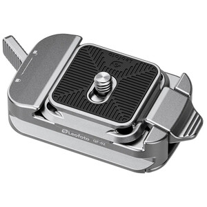 Leofoto Fast coupling QF-02+QP-38 silver
