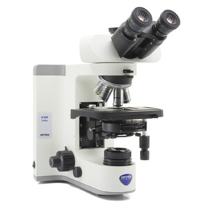 Optika Microscope B-810LD4-SA, trino, HF, FL, infinity, plan F, 40–1000x, LED, blue & green LED filter cube
