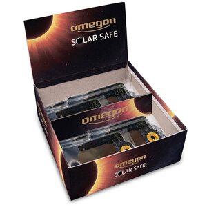 Omegon Solar Safe Easy Cam Filter in a display pack of 50