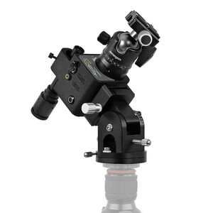 Omegon Mount Segugio Tracker Set with ballhead, deluxe polar wedge and pole finder