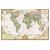 A 1930's map of Germany, Poland and Czechoslovakia Stock Photo
