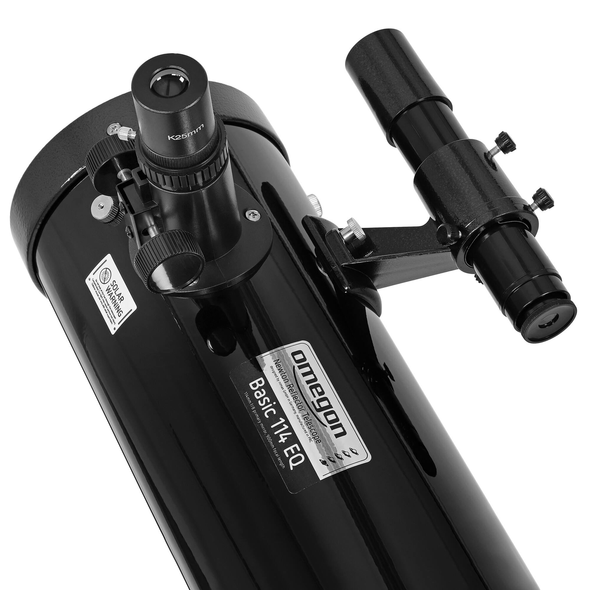 Miroir Principal Télescope Newtonien 114/900 - Sphérique D114F900 - Avec Miroir Secondaire - Pour Astronomie Amateur - 11