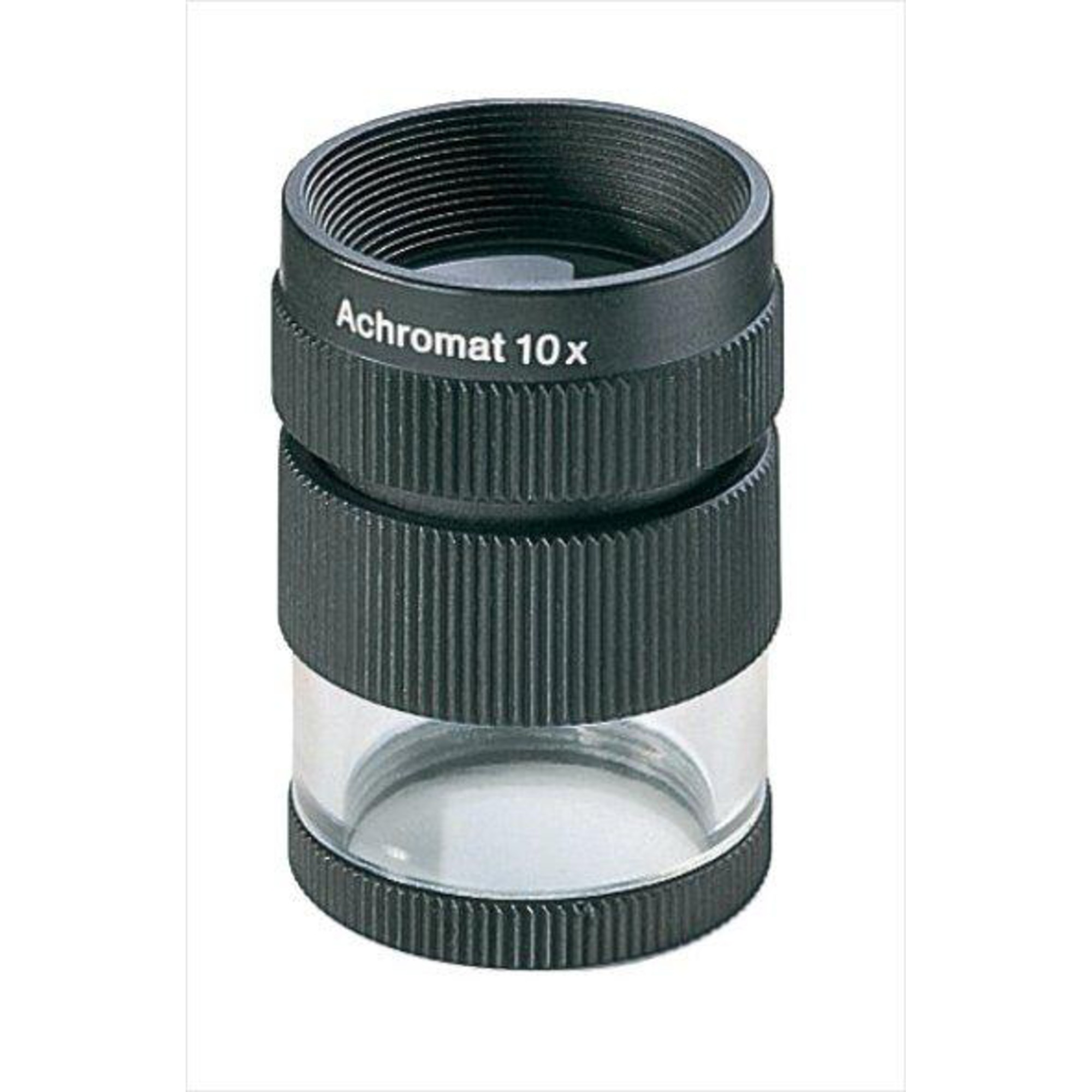Eschenbach Magnifying glass 10X precision achromatic measuring scale
