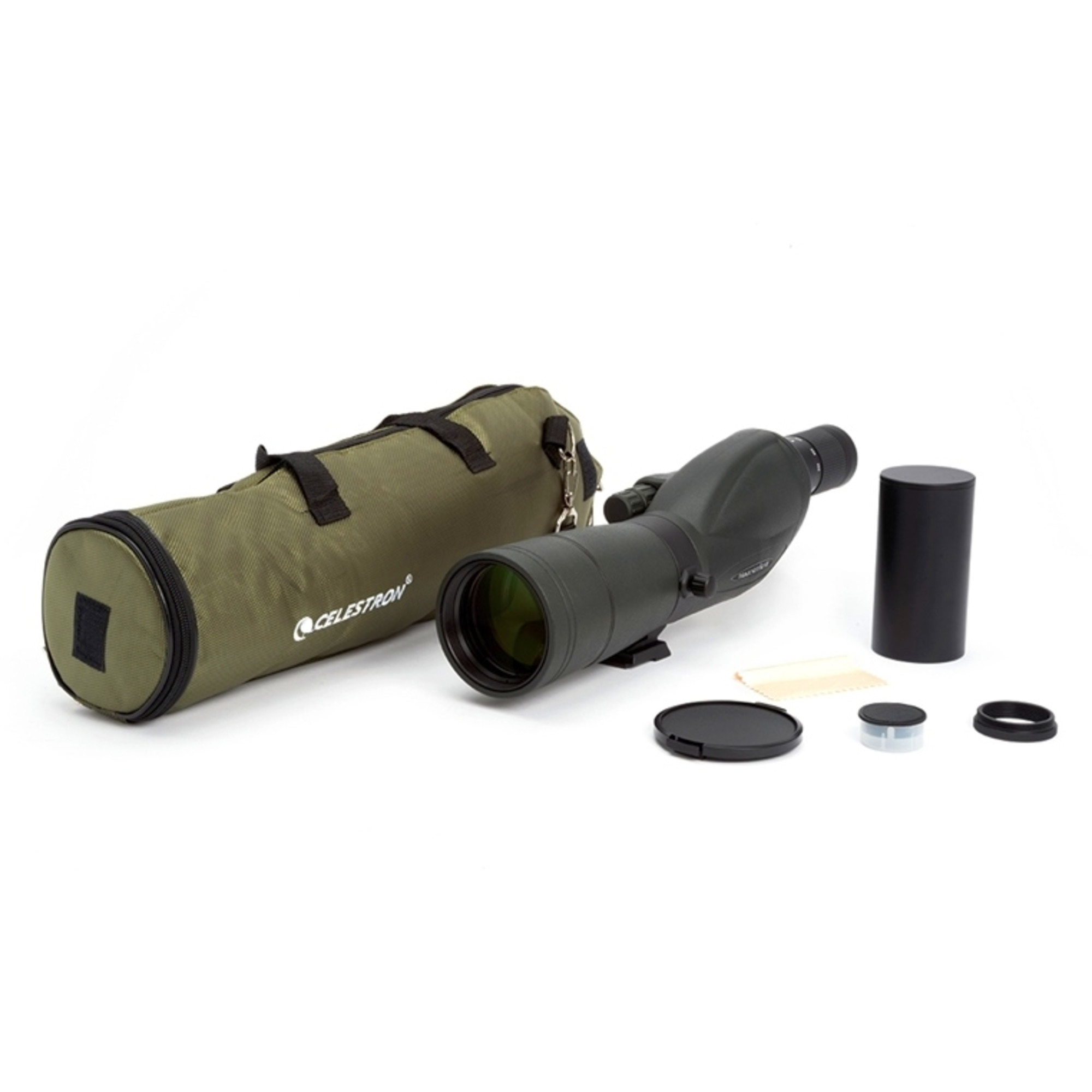 Celestron 1648x65 TrailSeeker spotting scope, straight eyepiece