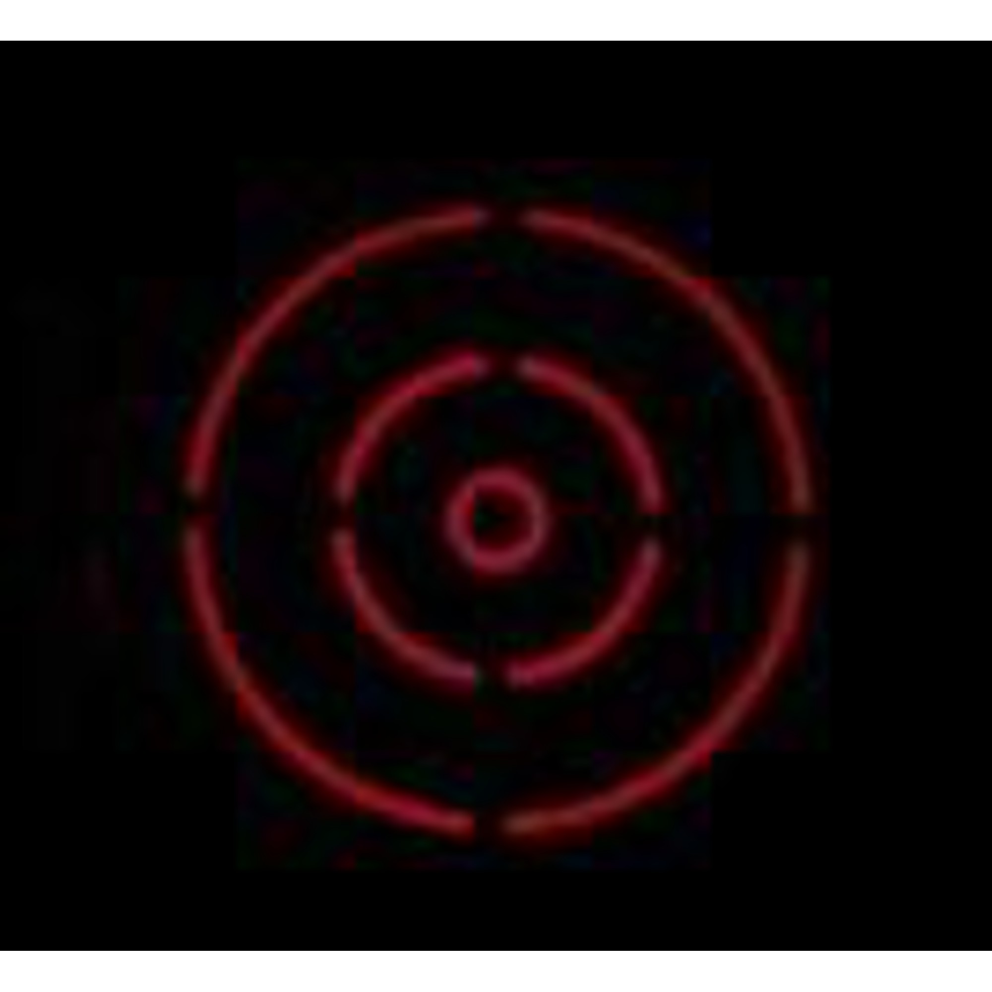 Telrad projection finder scope with base