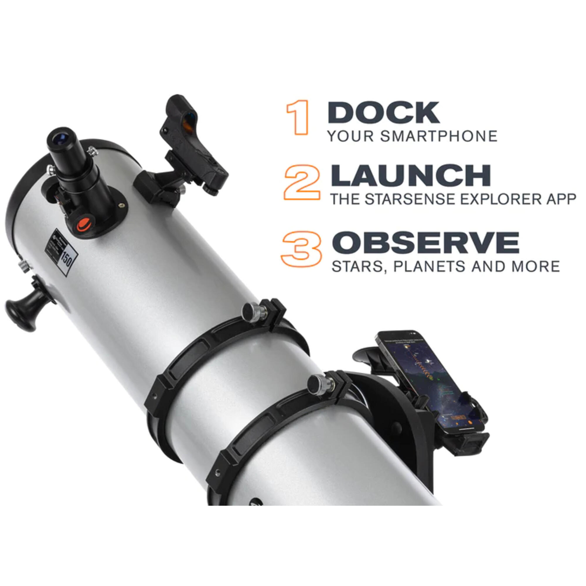 Celestron Dobson telescope N 150/750 StarSense Explorer DOB — free download