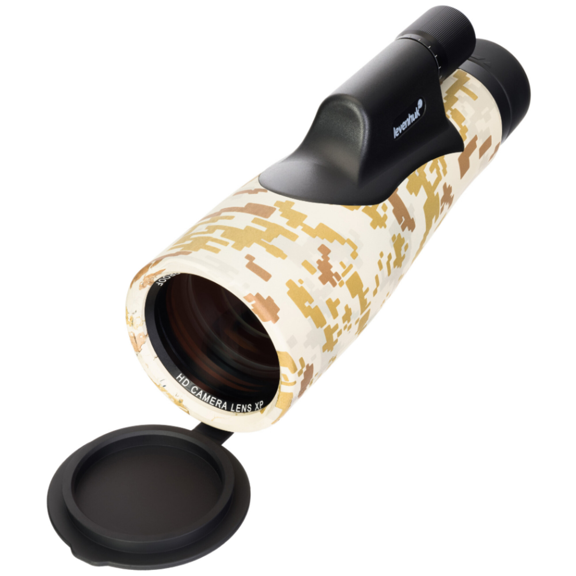 Monoculare Levenhuk Camo Dots 10x56 - Compatto, Impermeabile IP67, Con Reticolo Telemetrico, Ideale Per Caccia E Outdoor