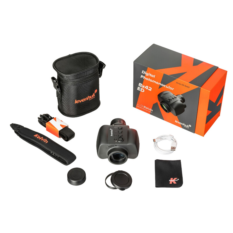 Levenhuk Kelvin Snap Digital ED 8x42 monocular