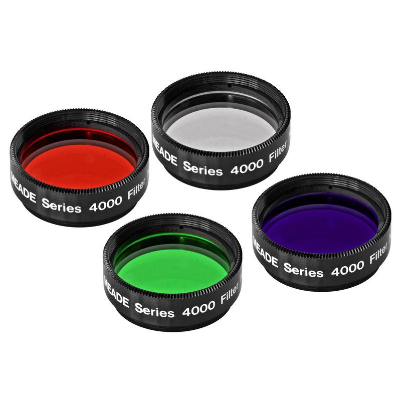 Meade Filters 1.25" colour filter set 3: 8, 21, 38A, 56