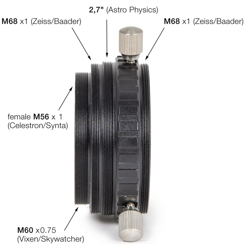 Baader 2 " "Four in One" adapter M68/2" /M68