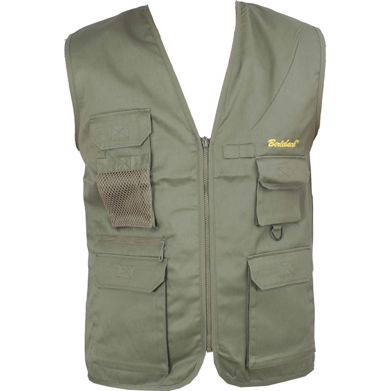 Berlebach Photo waistcoat, green, Grïoesse M