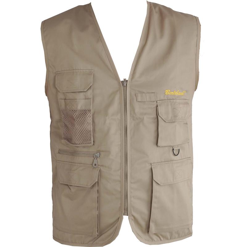 Berlebach Photo waistcoat, beige, Grïoesse XL