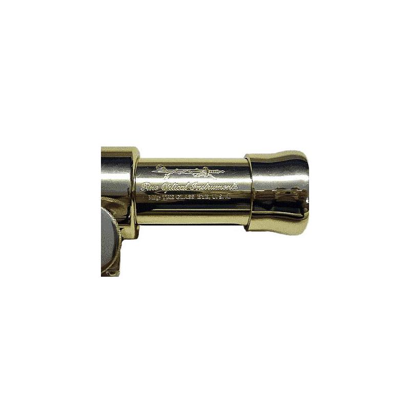 The Glass Eye Brass telescope Newporter designer Series Table Top