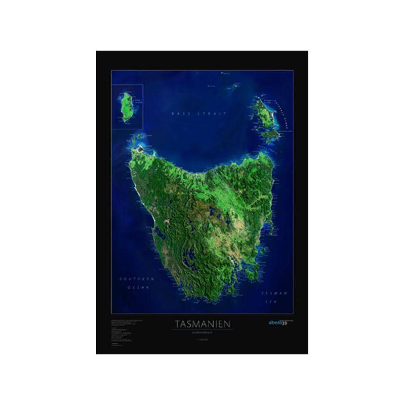 albedo 39 Map Tasmania