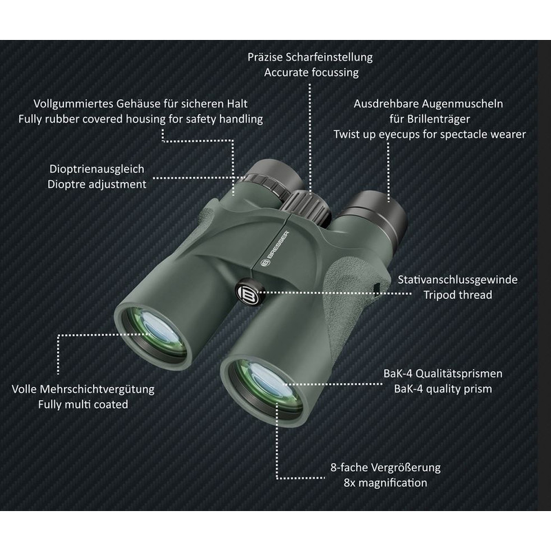 Bresser Binoculars 8x42 Condor