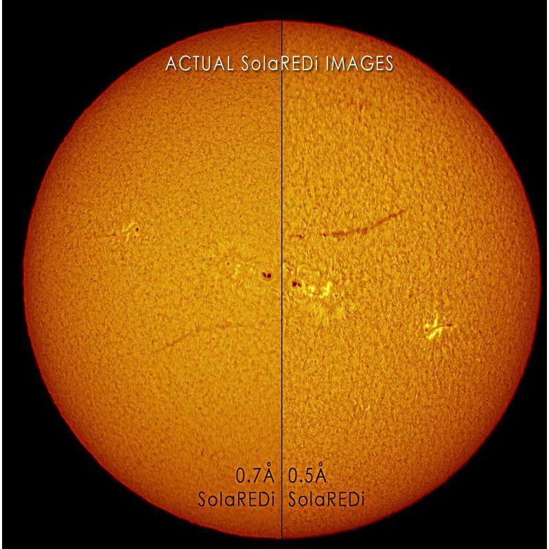 DayStar ST 60/1375 0.5Å SolaREDi Alpha Penta OTA