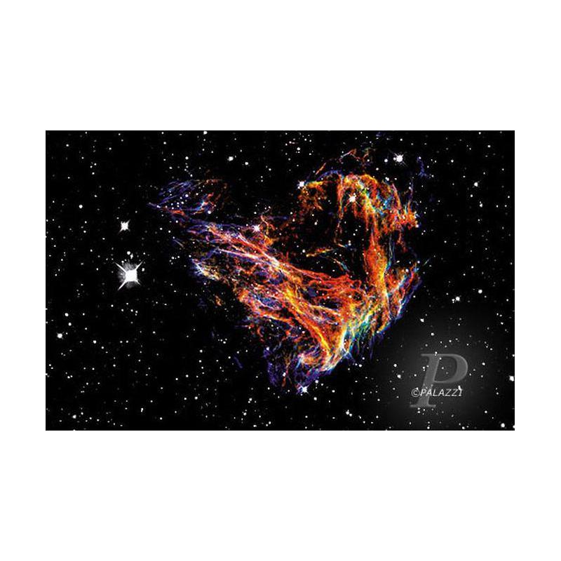 Palazzi Verlag Poster Canvas Print Flame Nebula