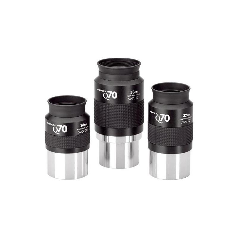 Orion Q70 3 eyepiece set (26mm, 32mm, 38mm)