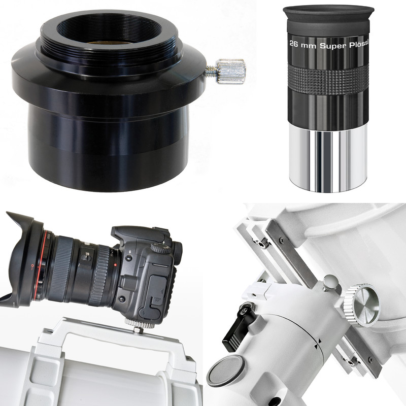 Bresser Kit Engrenage 1:8 Pour Messier Hexafoc | Mise Au Point Précise Pour Astrophotographie, Montage Facile