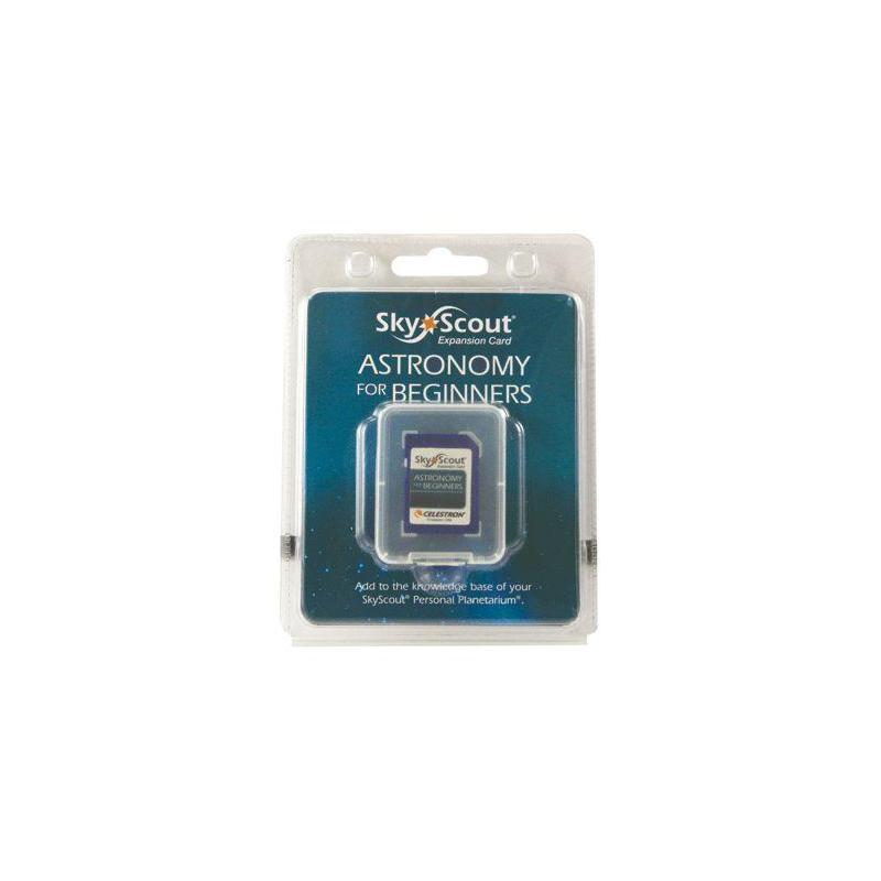 Celestron SkyScout expansion card 'Astronomy for Beginners'
