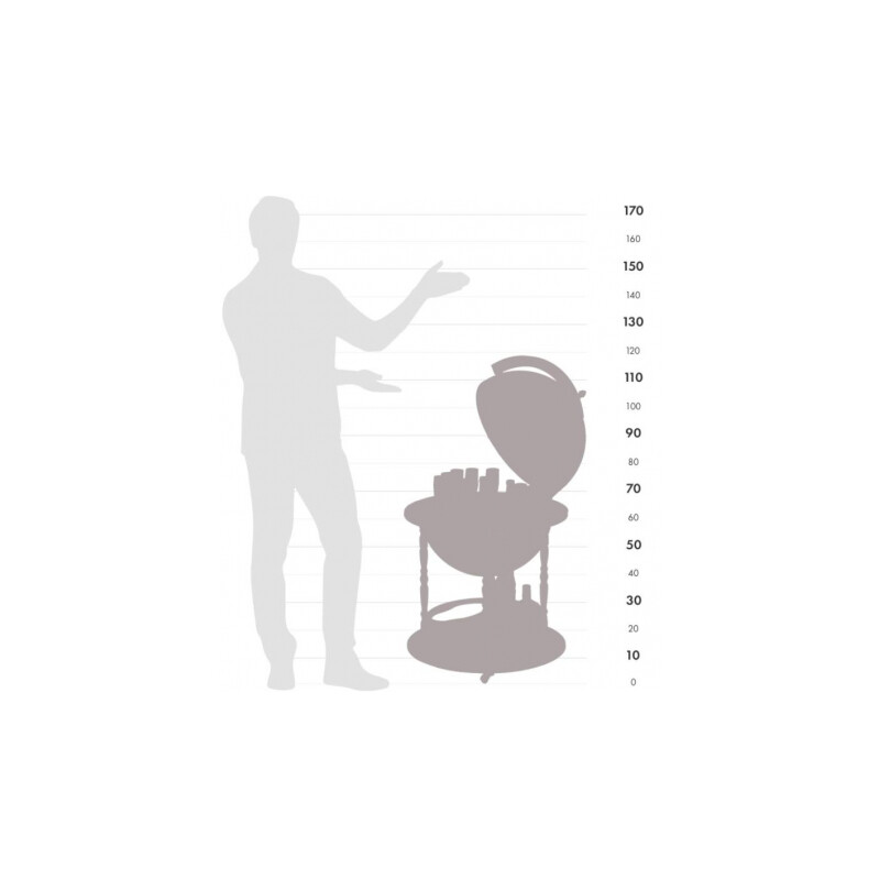 Zoffoli living Globe Bar Calipso 50cm
