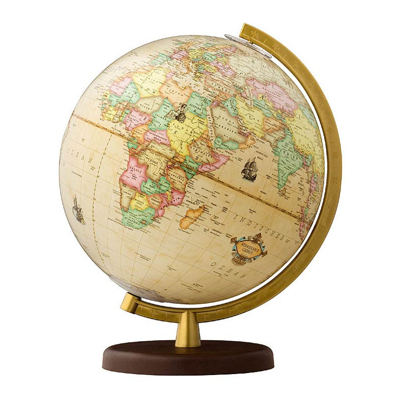 Terra by Columbus Renaissance Illuminated Globe 26cm