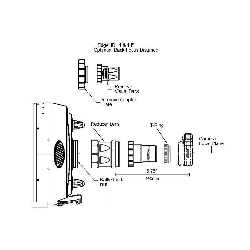Celestron sales t adapter