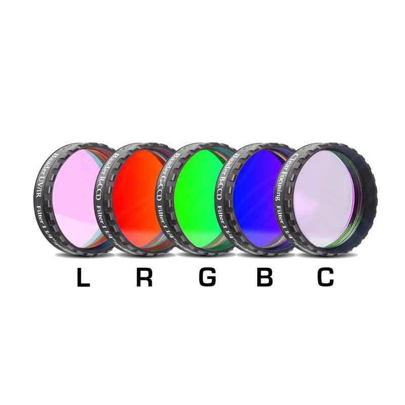 Baader Filters LRGBC-H-alpha 1.25" 7nm, OIII and SII filter set