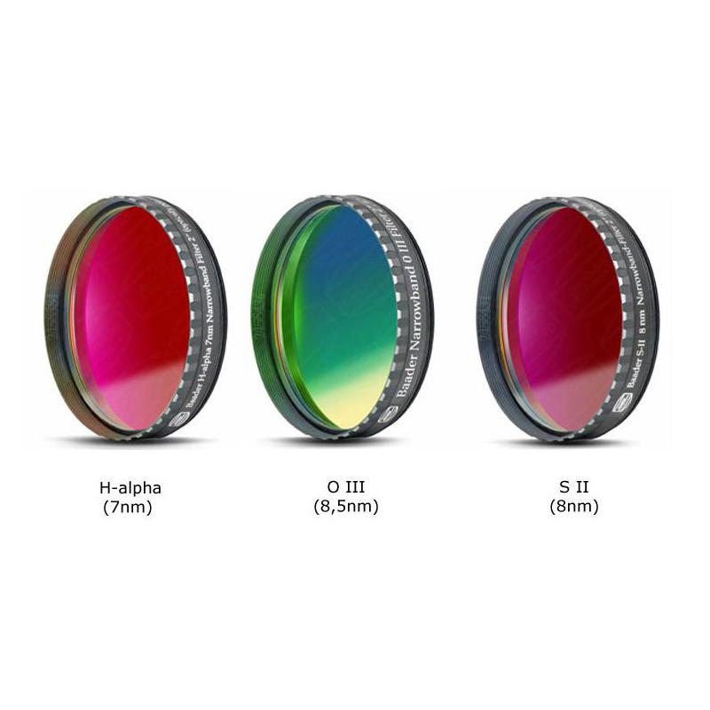 Baader Filters LRGBC-H-alpha 2" 7nm OIII and SII  filter set