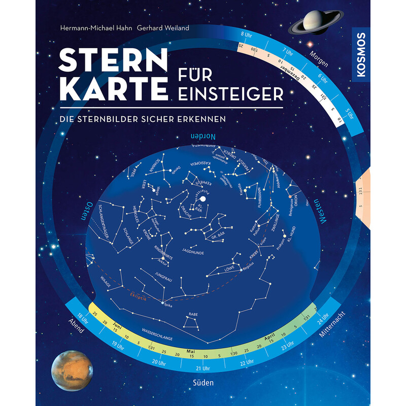 Kosmos Verlag Star map for a risers