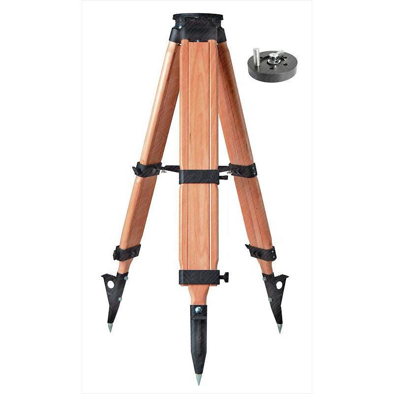 Baader hardwood tripod with carry bag and flange head for CGEM and CGEM-DX mounts