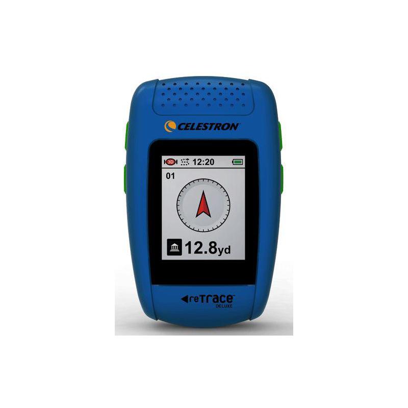 Celestron reTrace deluxe GPS tracker incl. digital compass, blue