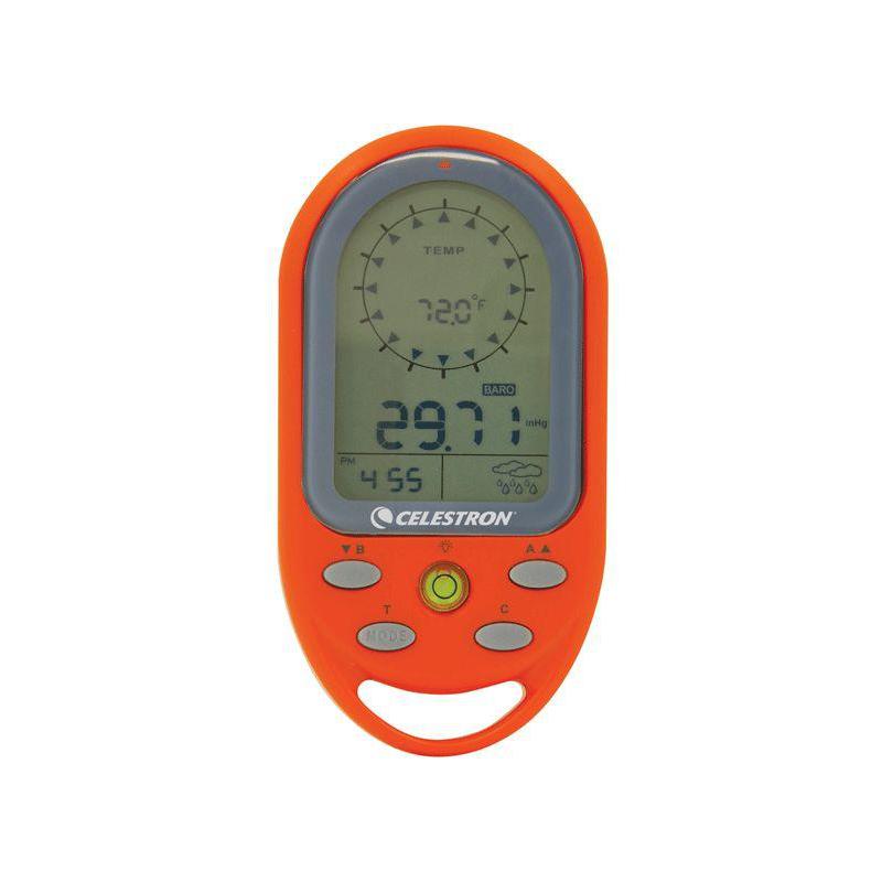 Celestron TrekGuide electronic compass, orange