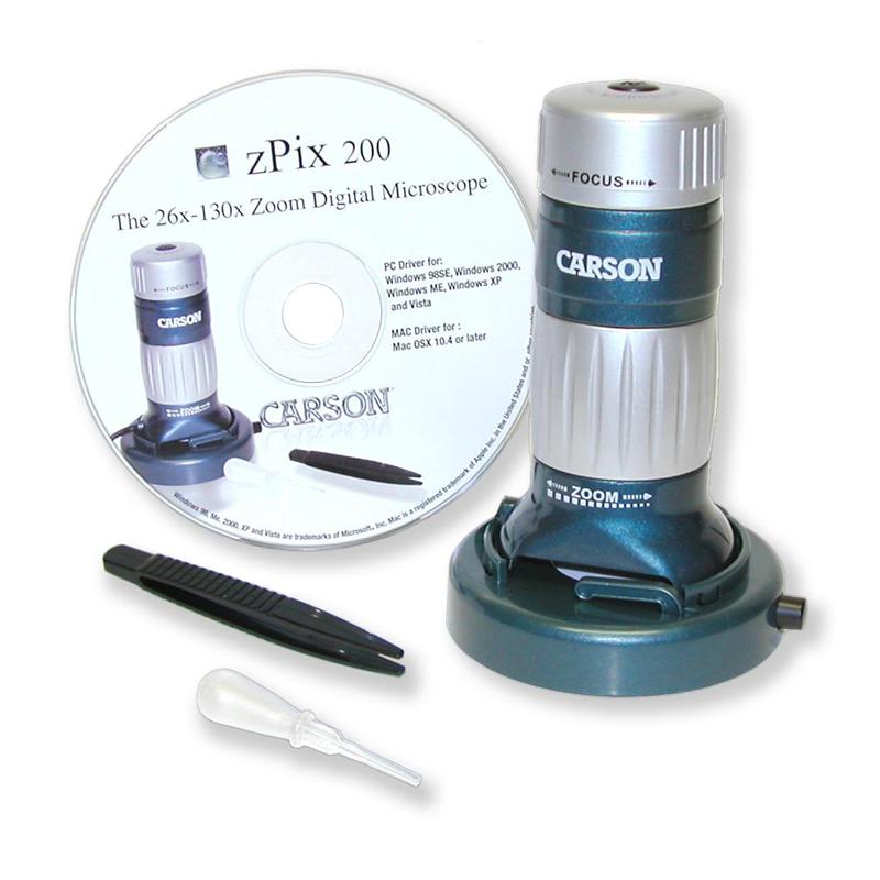 Carson zPix 200 zoom digital microscope