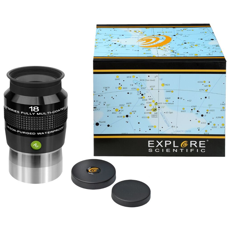 Explore Scientific Eyepiece 82° Ar 18mm 2"