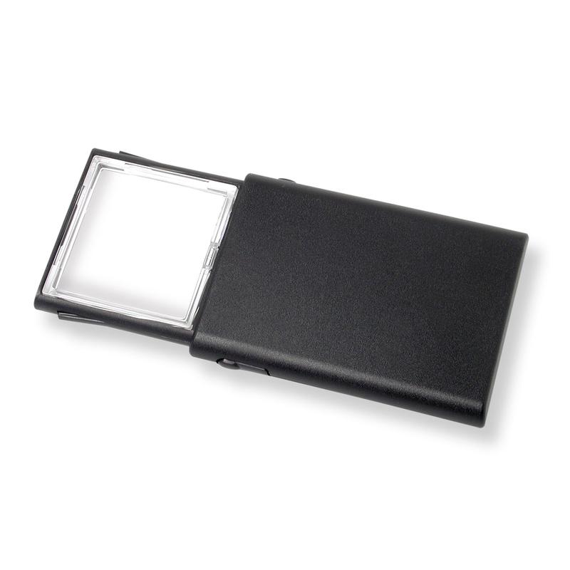 Carson LED LumiPop™ pop-out magnifying glass, 2X