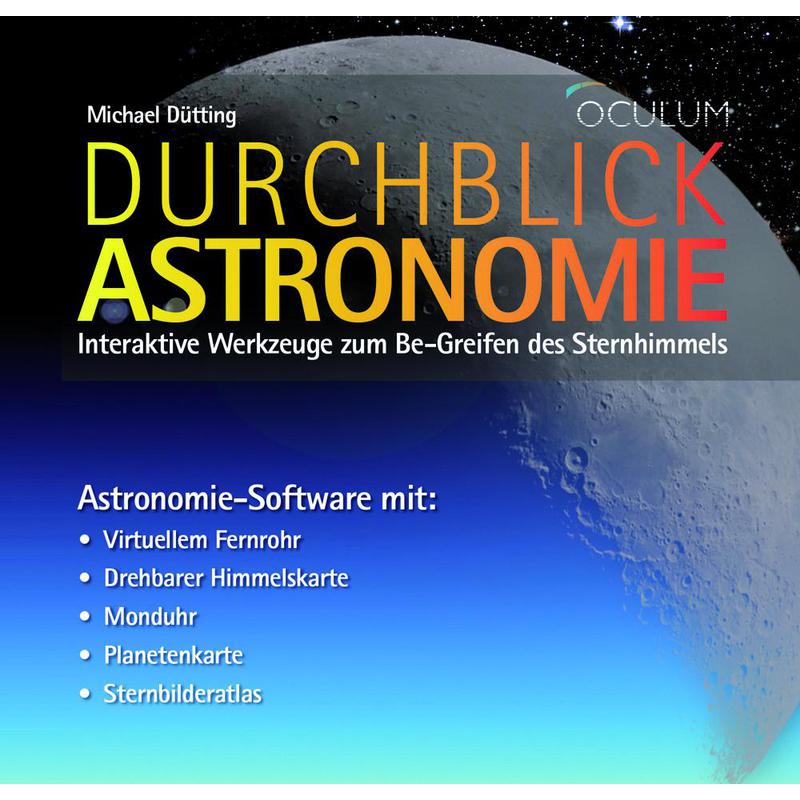Oculum Verlag Software Durchblick Astronomie book, German