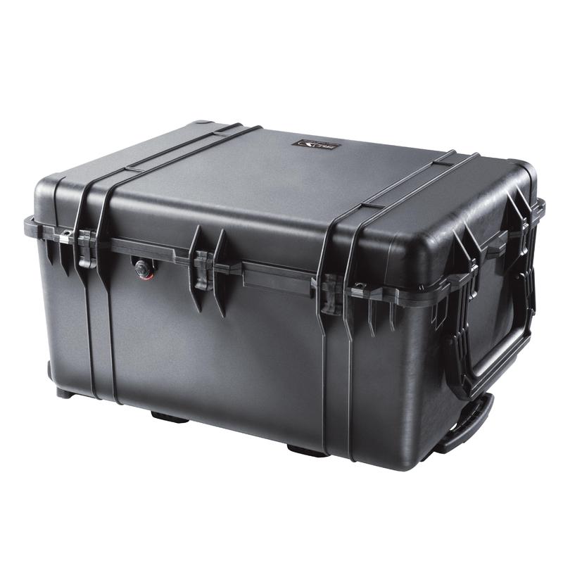 PELI M1630 rolling case, black, including pluck foam