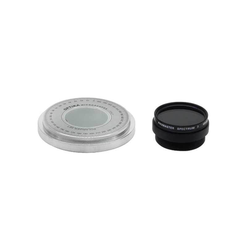 Optika Polarisation kit (filter and rotating stage)