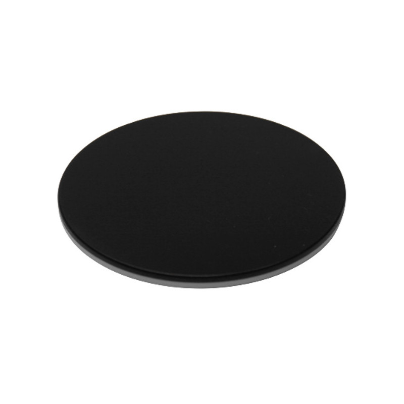 Optika ST-012 black/white microscope stage, type 2, 95mm diameter, for SZM