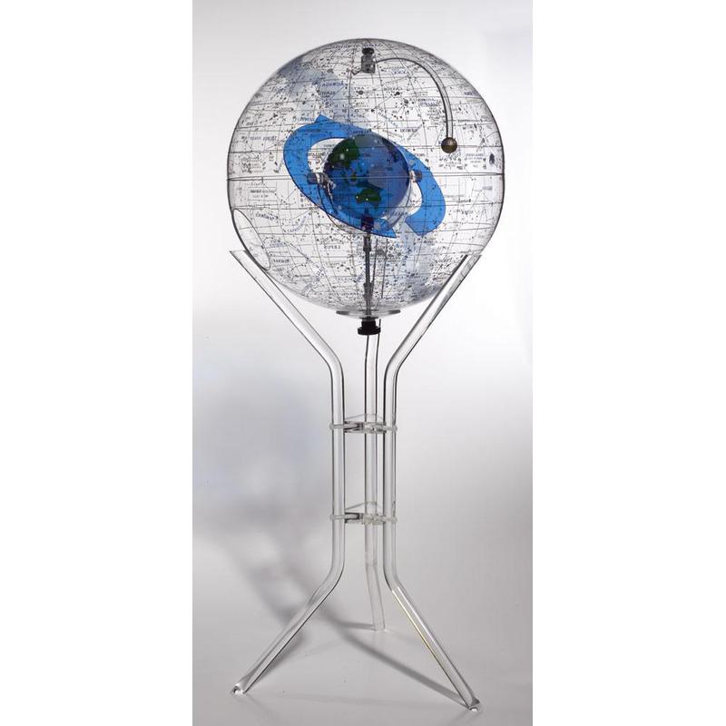 Columbus Planetarium with acrylic plastic stand - stand model